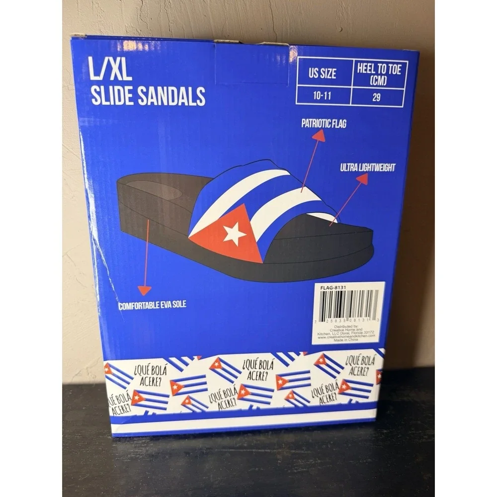 Puerto Rico Slides Sandals Chanclas